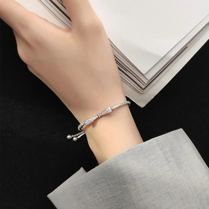 Echtes 925 Sterling Silber Verstellbares Armband | Shop Nory