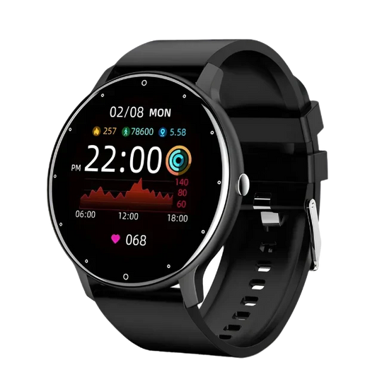 Shopnory | Unisex Wasserdichte Smartwatch mit Fitness Tracker und Herzfrequenzmesser