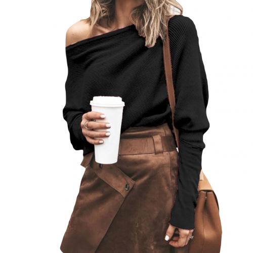 Premium Off-Shoulder Sweatshirt