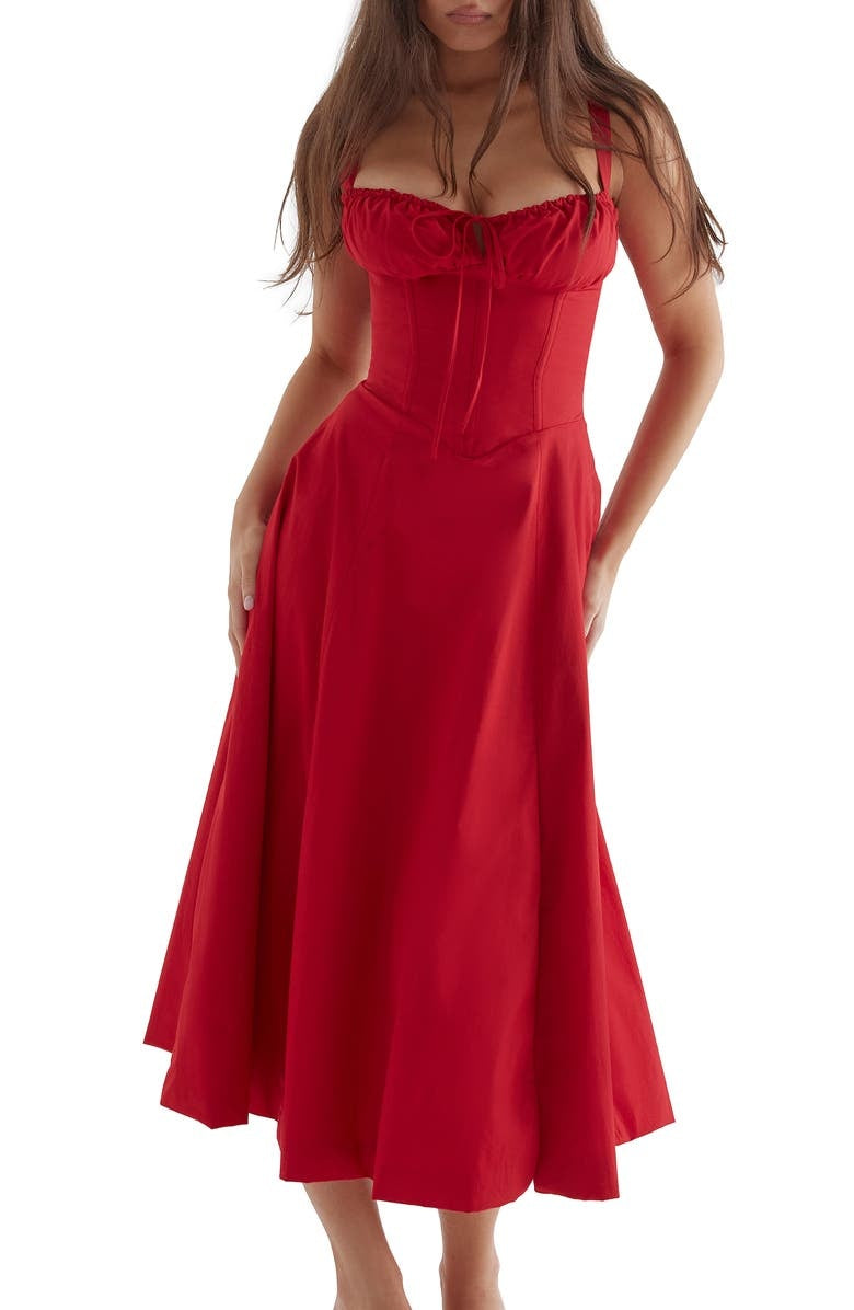 Bustierkleid mit Taillenformung