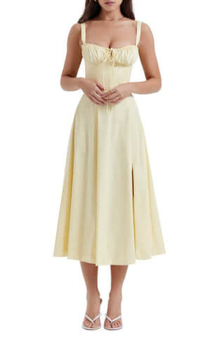Bustierkleid mit Taillenformung