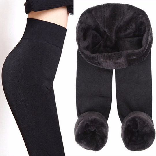 Warme, dicke Winter-Leggings | 2er-Pack