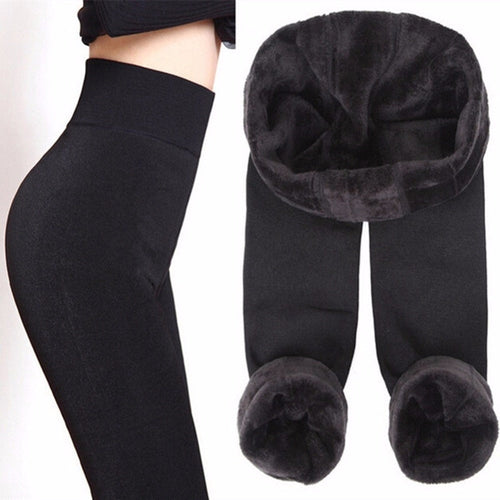 Warme, dicke Winter-Leggings | 2er-Pack