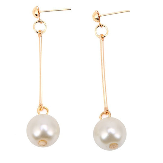 Perlen-Hängeohrringe im Luxuriösen Design – Selena | Shop Nory