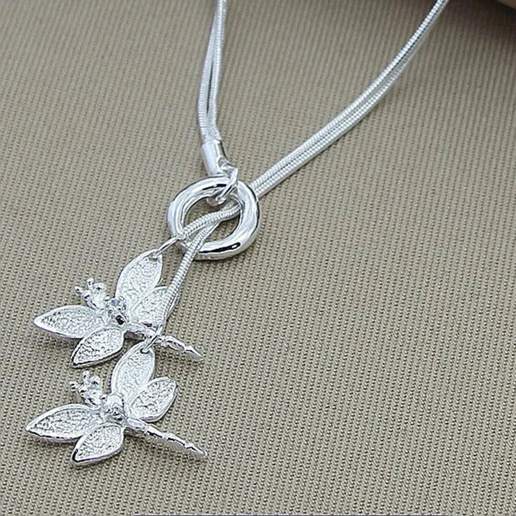 925 Sterling Silver Libellen-Halskette | Shop Nory