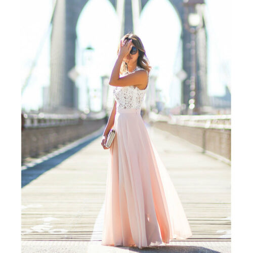 Maxi-Spitzenkleid Im Brautstil Acorina