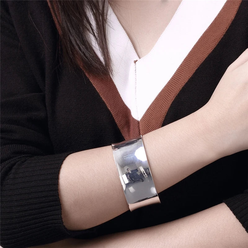 Pure Smooth 925 Sterling Silver Armreif | Shop Nory
