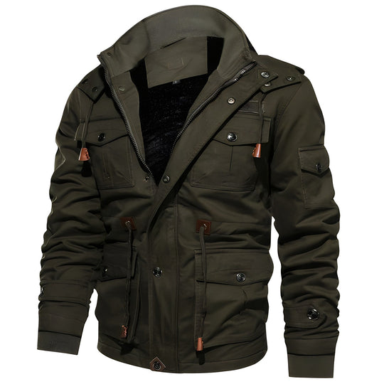 Nachhaltige Taktische Winterjacke für Herren