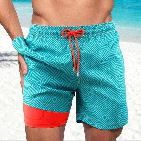 Shopnory | Trendy Herrenbadehose mit Einzigartigem Design