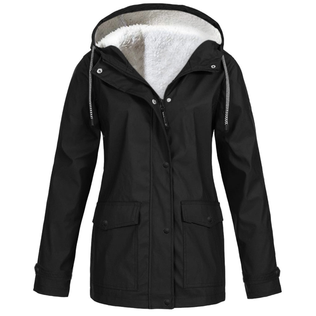 Outdoor-Jacke - Wasserdicht, Winddicht & Weich Gefüttert