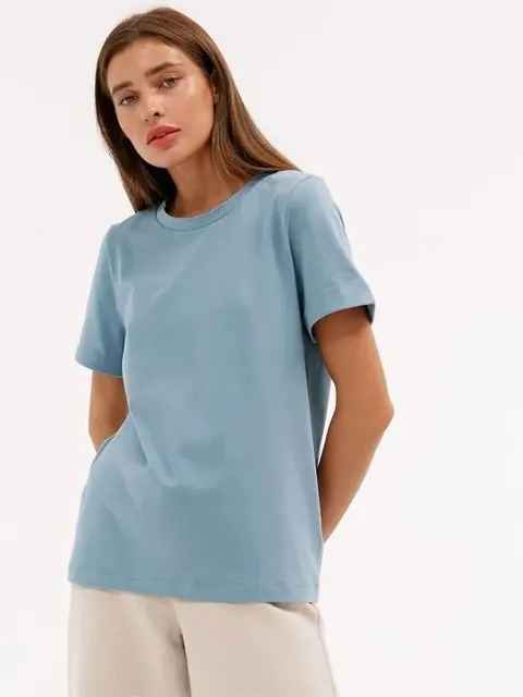 Damen-T-Shirt Aus 100% Baumwolle