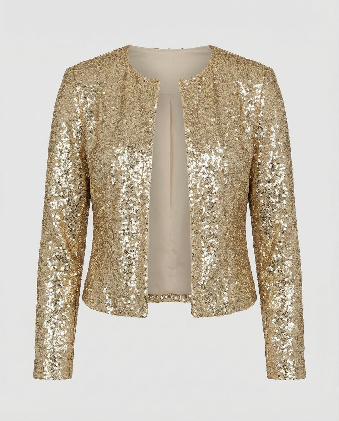 Elegante Glitzerjacke Damen Abend