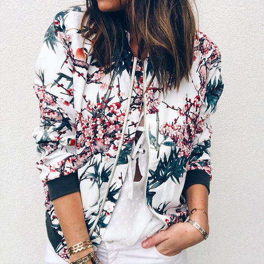 Shopnory | Damen Bomberjacke