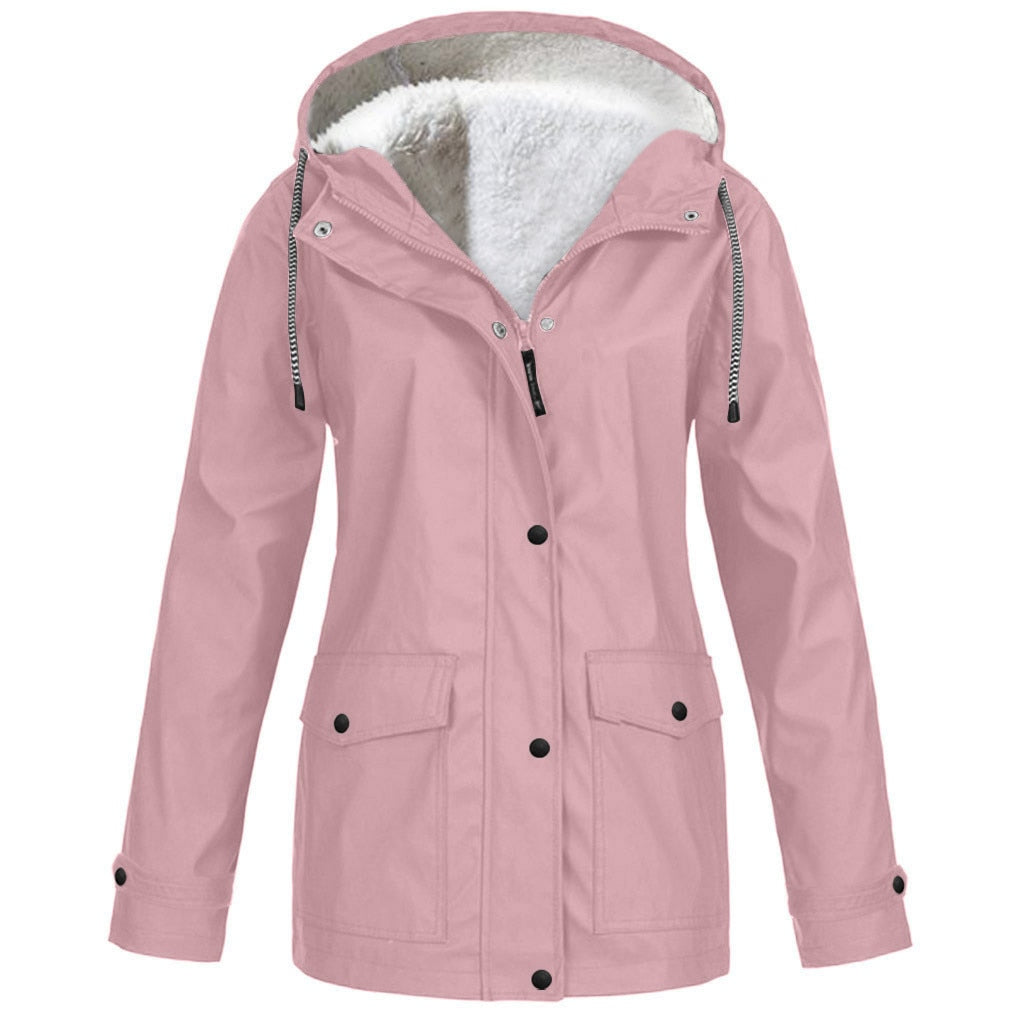 Outdoor-Jacke - Wasserdicht, Winddicht & Weich Gefüttert
