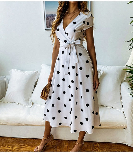 Shopnory | Juna Kleid mit Punkten
