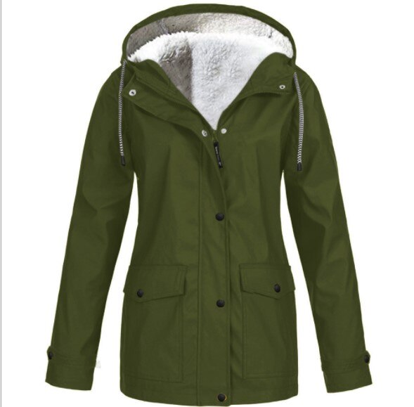 Outdoor-Jacke - Wasserdicht, Winddicht & Weich Gefüttert