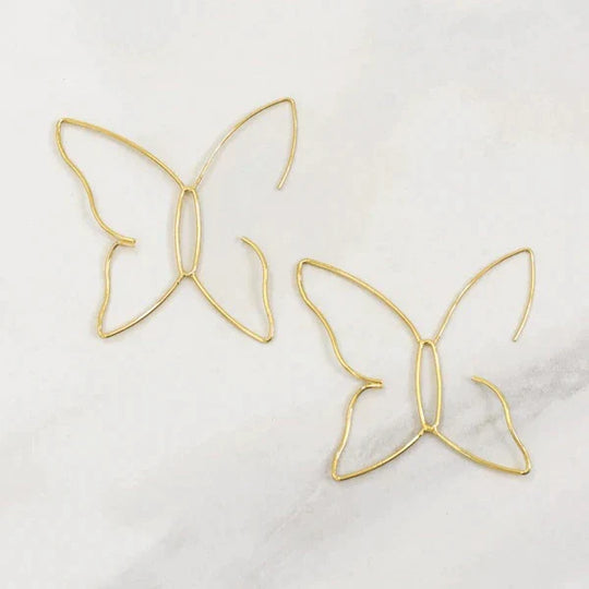 Schmetterling Ohr | Frauen große Schmetterlings Ohrringe | Shop Nory
