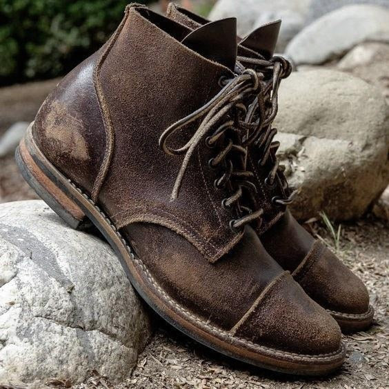Retro-Schnürstiefel