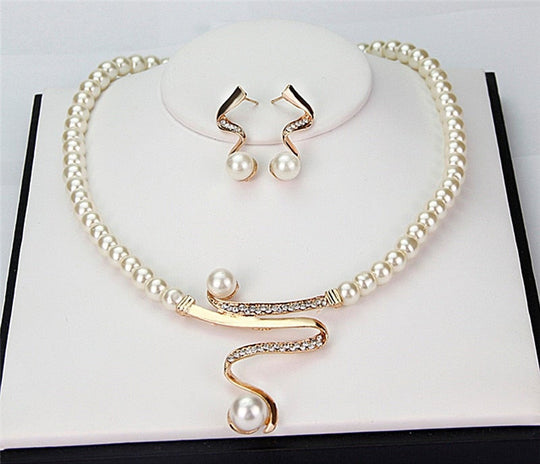Natürliche Perlen-Schmuckset | Shop Nory