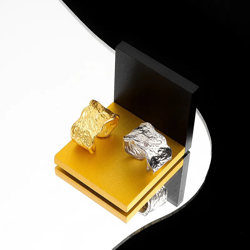 Neue kreative geometrische handgefertigte Ring | Shop Nory