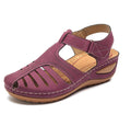 Leder Retro Orthopädische Sandalen