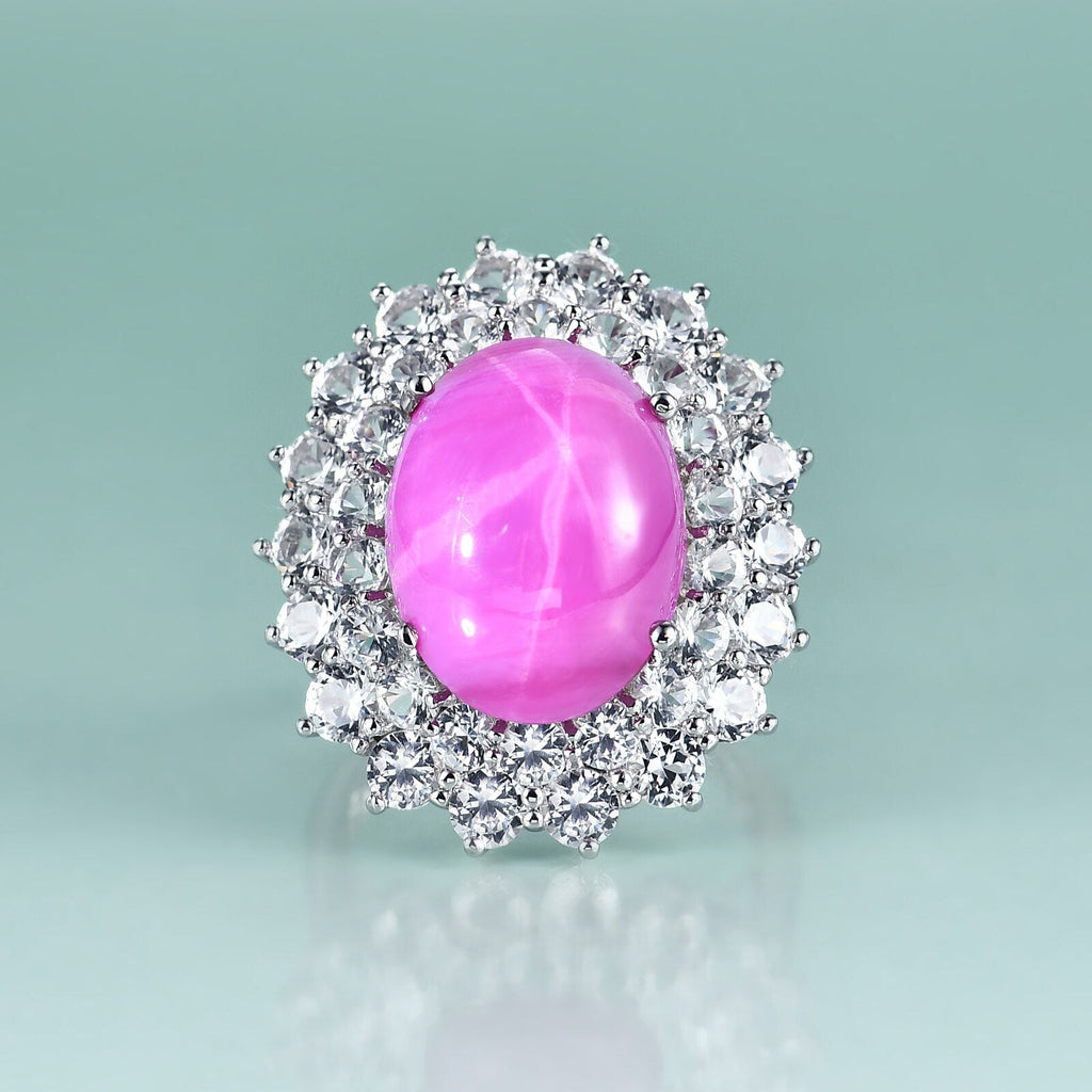 Art-Deco-Rubinring Replik des Prinzessin-Diana-Rings | Shop Nory