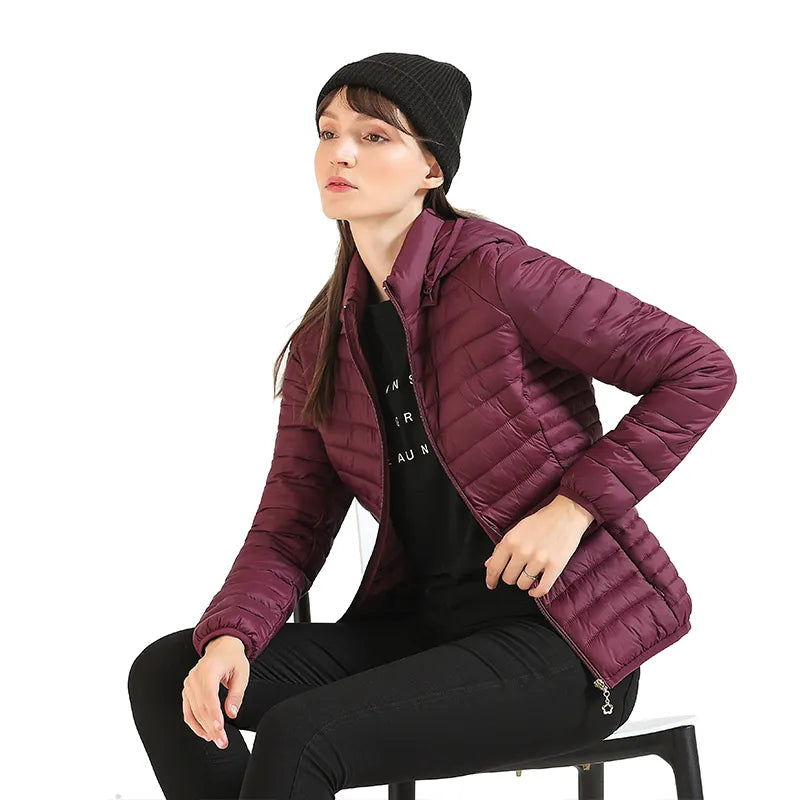 Ultra-leicht Damen-Daunenjacke