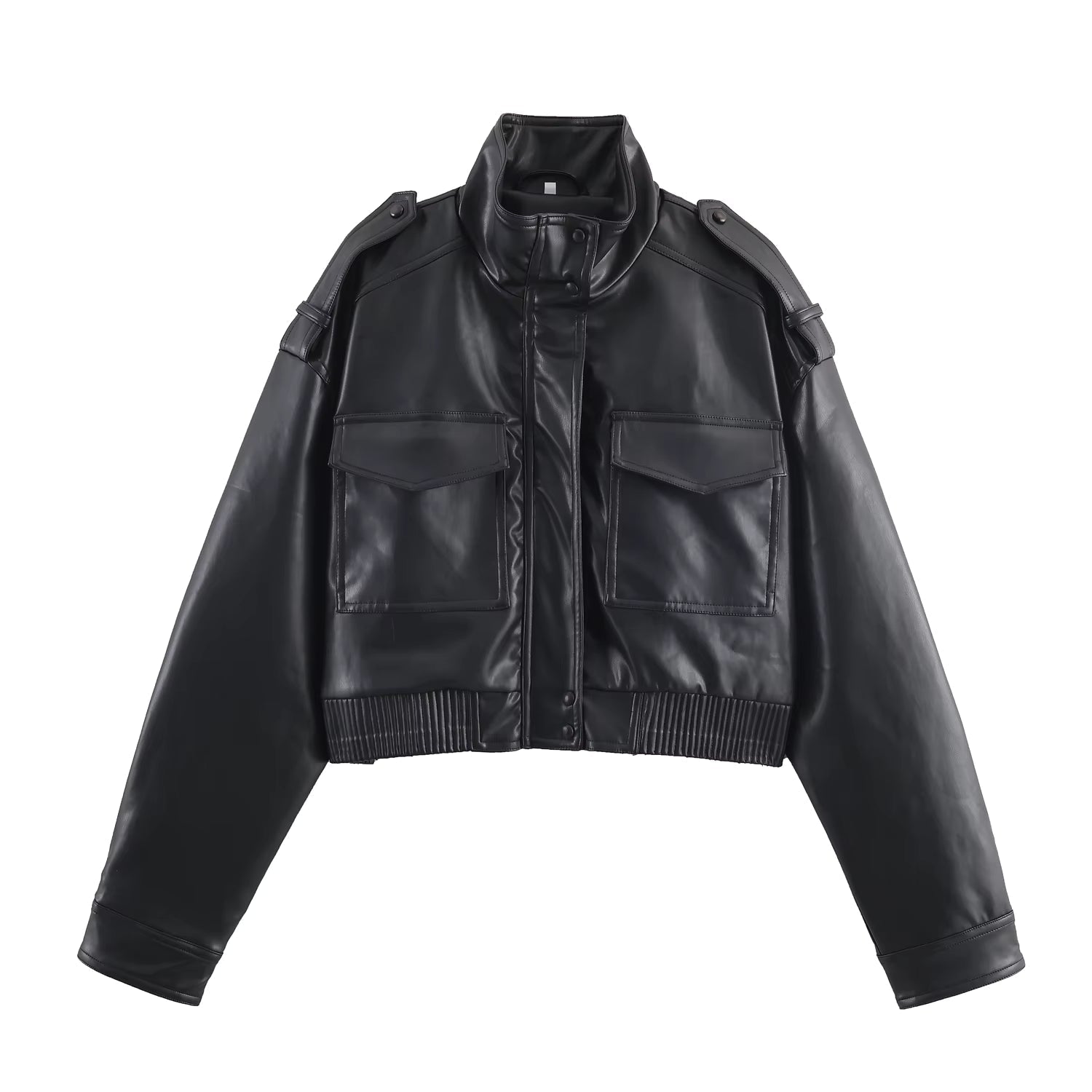 Kunstlederjacke