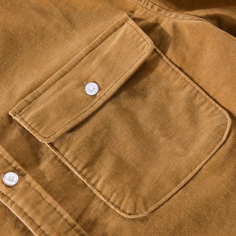 Langarm Overshirt Aus Weichem Denim