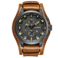 Shopnory | Luxe Navigator Uhr Lederband
