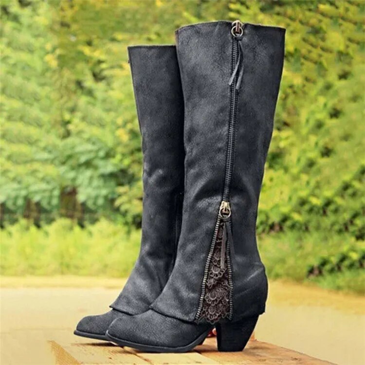 Stiefel für Damen Blockabsatz