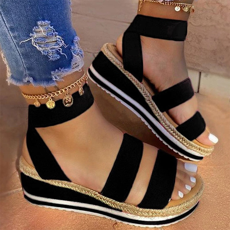 Strap Cross Frauen Sandalen
