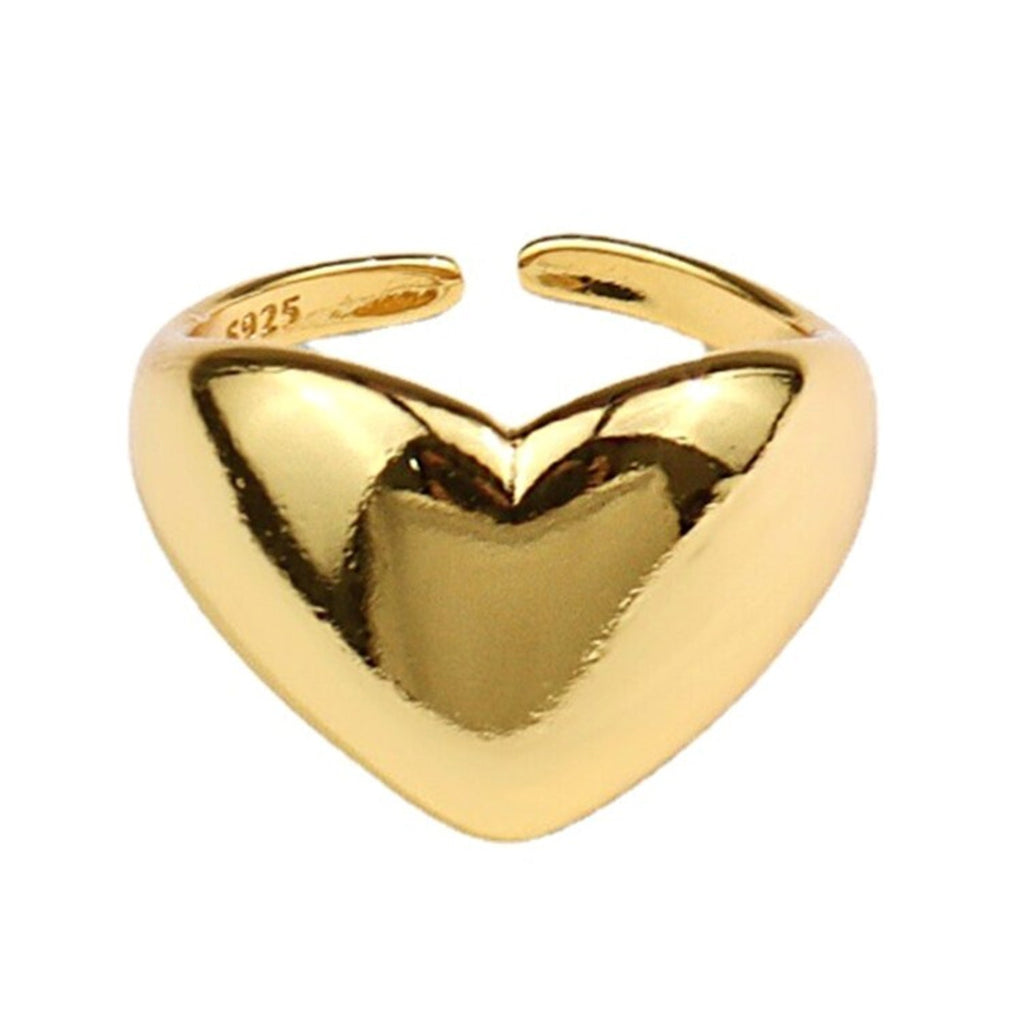 Kreativer Herzförmiger Verstellbarer Ring | Shop Nory