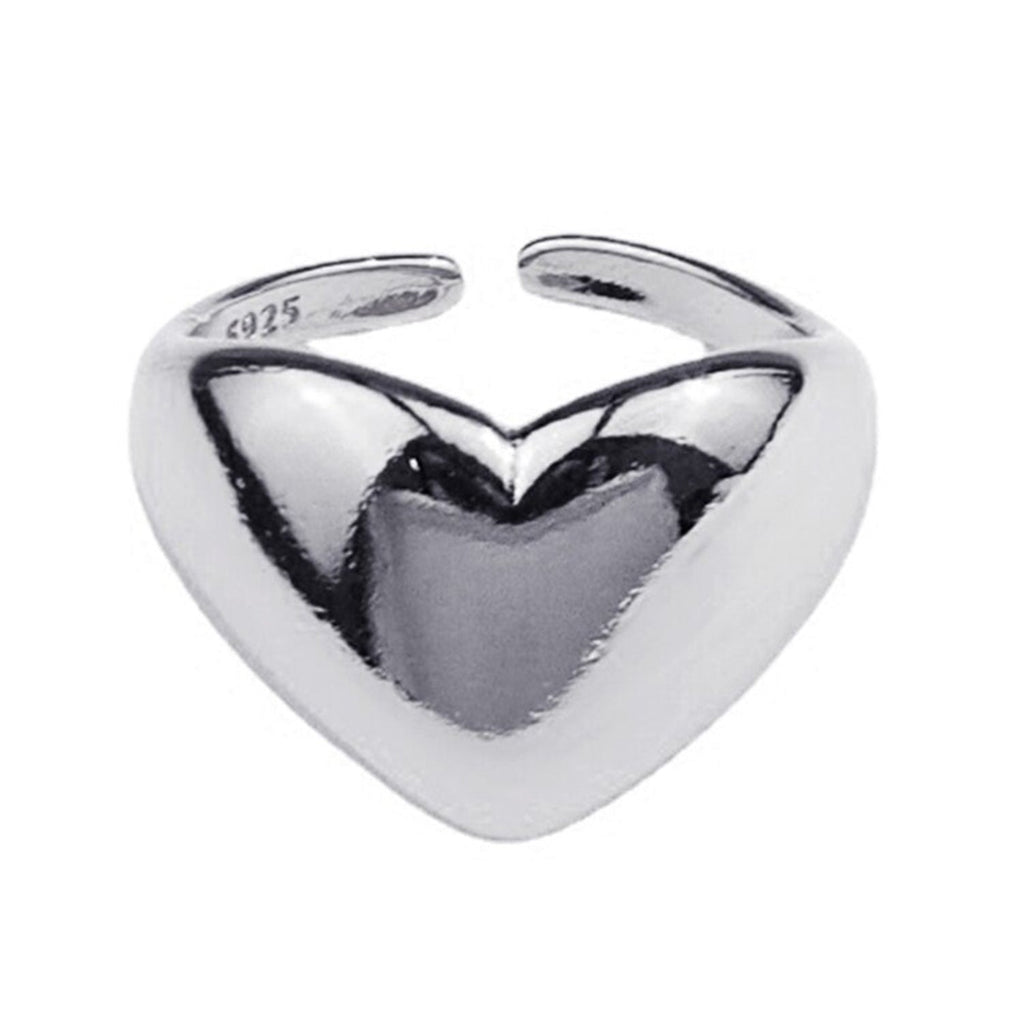 Kreativer Herzförmiger Verstellbarer Ring | Shop Nory