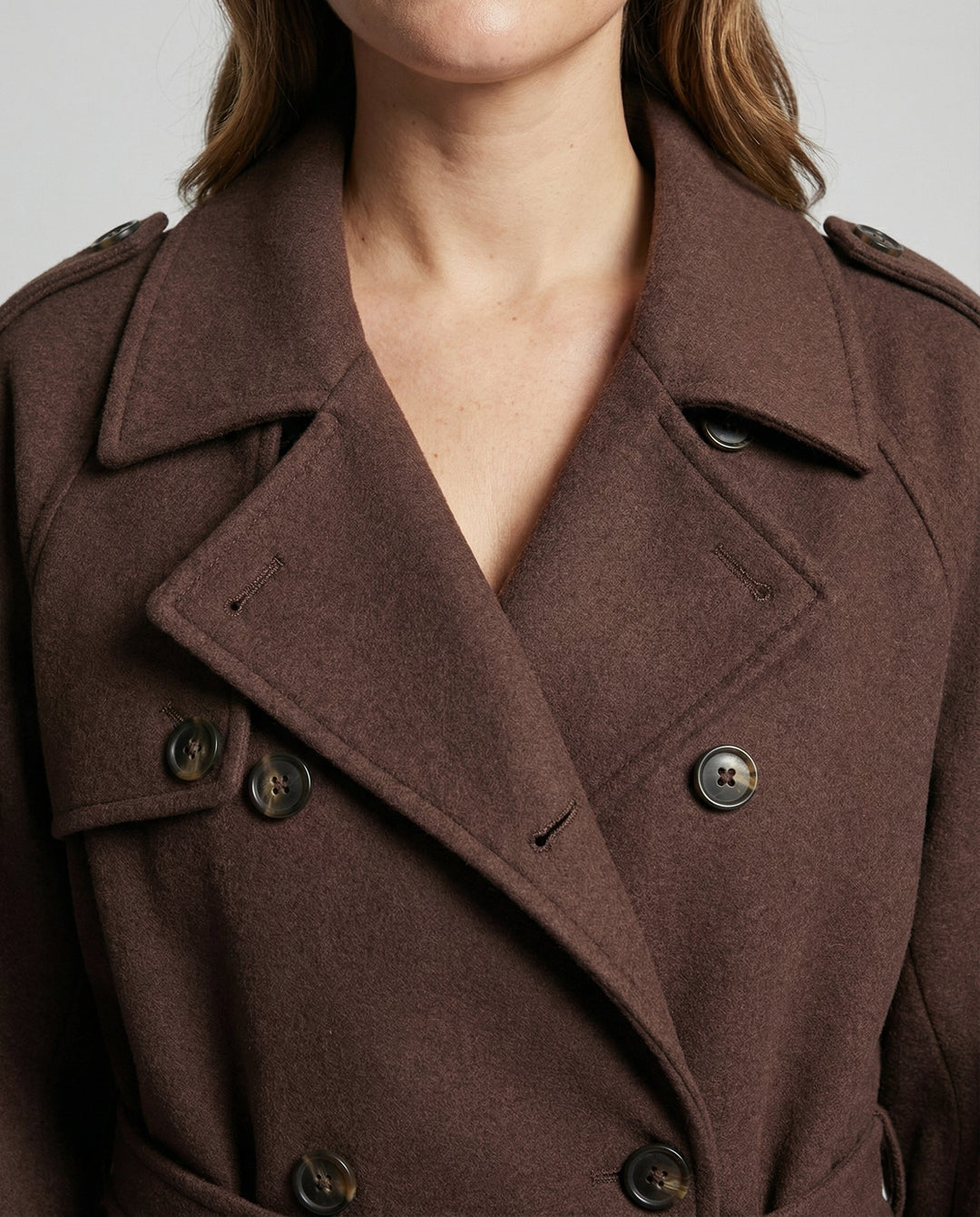 Bequemer Oversized Wollmantel Damen | Shop Nory