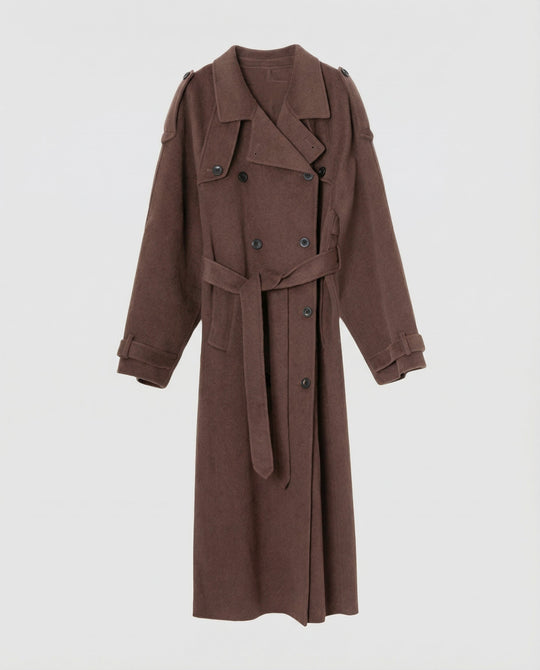 Bequemer Oversized Wollmantel Damen | Shop Nory