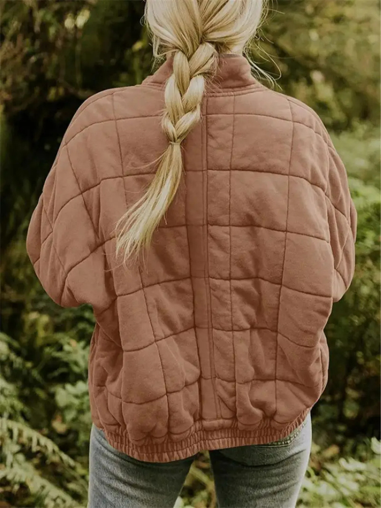 Damen Übergroße Jacke – Warme Winter/Übergangsjacke