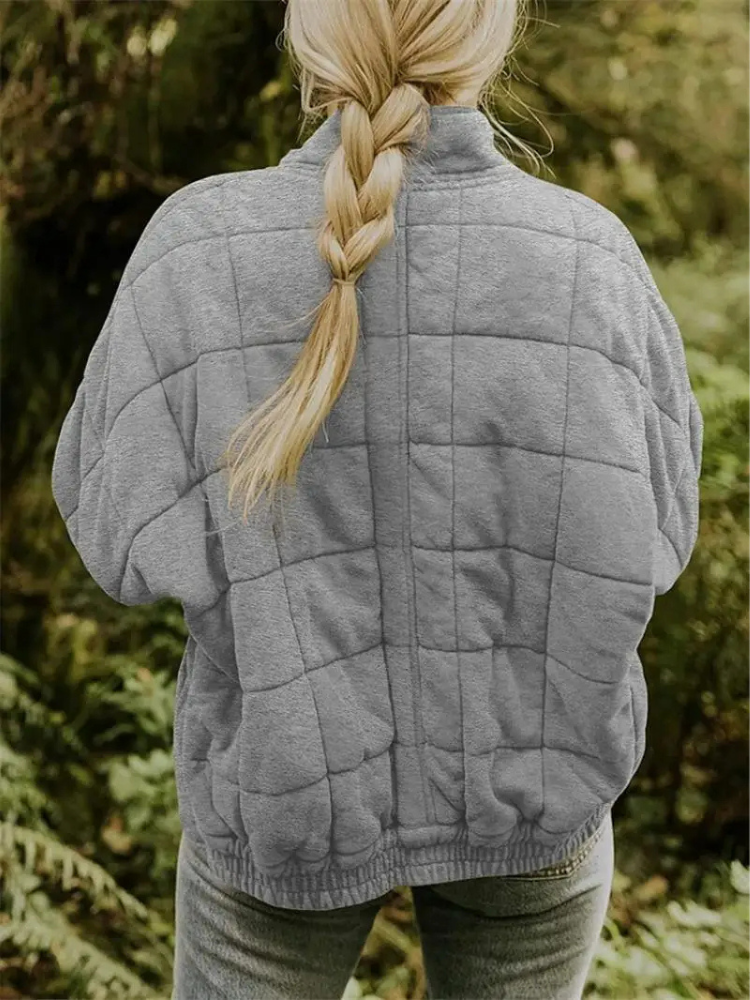 Übergroße und dicke Jacke für Frauen