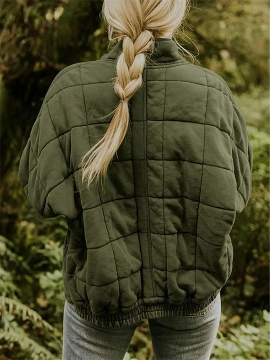 Damen Übergroße Jacke – Warme Winter/Übergangsjacke