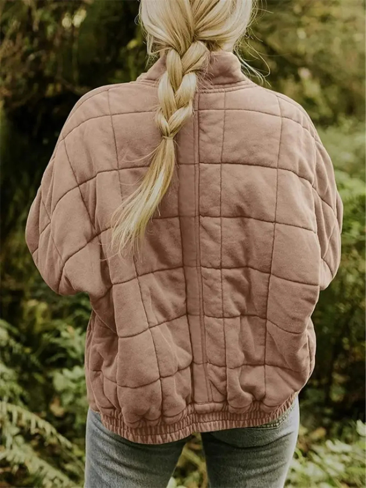 Damen Übergroße Jacke – Warme Winter/Übergangsjacke
