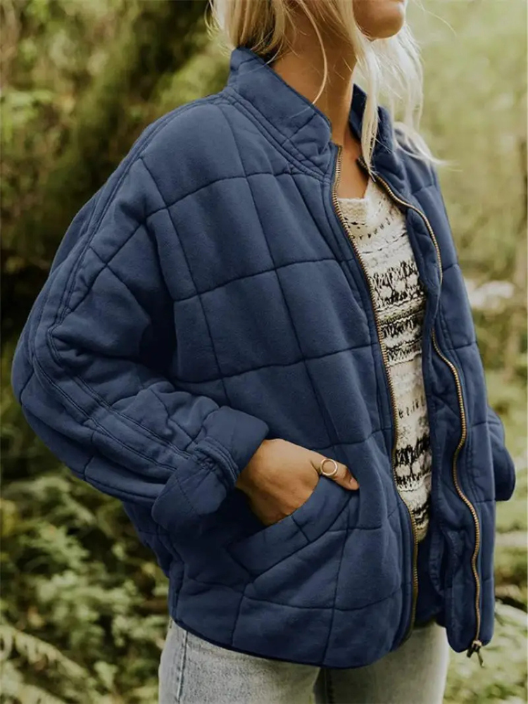Übergroße und dicke Jacke für Frauen