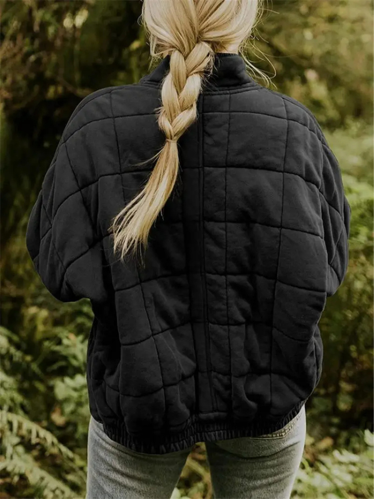 Damen Übergroße Jacke – Warme Winter/Übergangsjacke