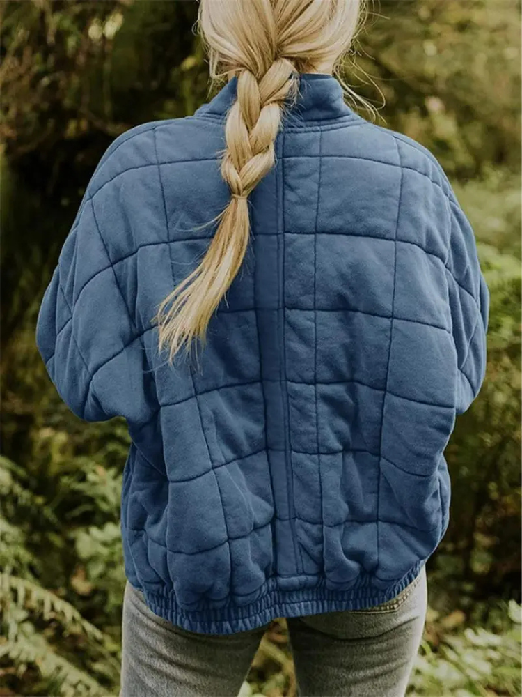 Übergroße und dicke Jacke für Frauen