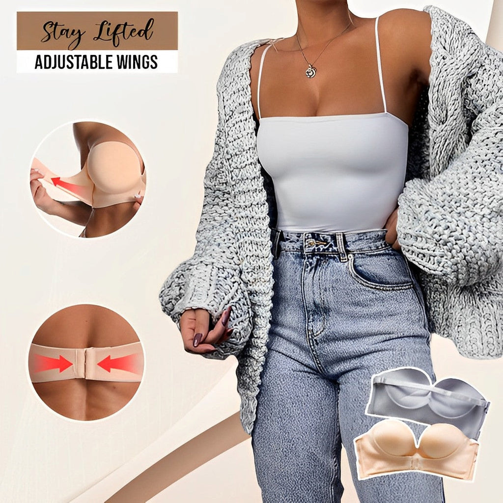 ShopNory | Strapless Push-Up Bh für Maximalen Lift