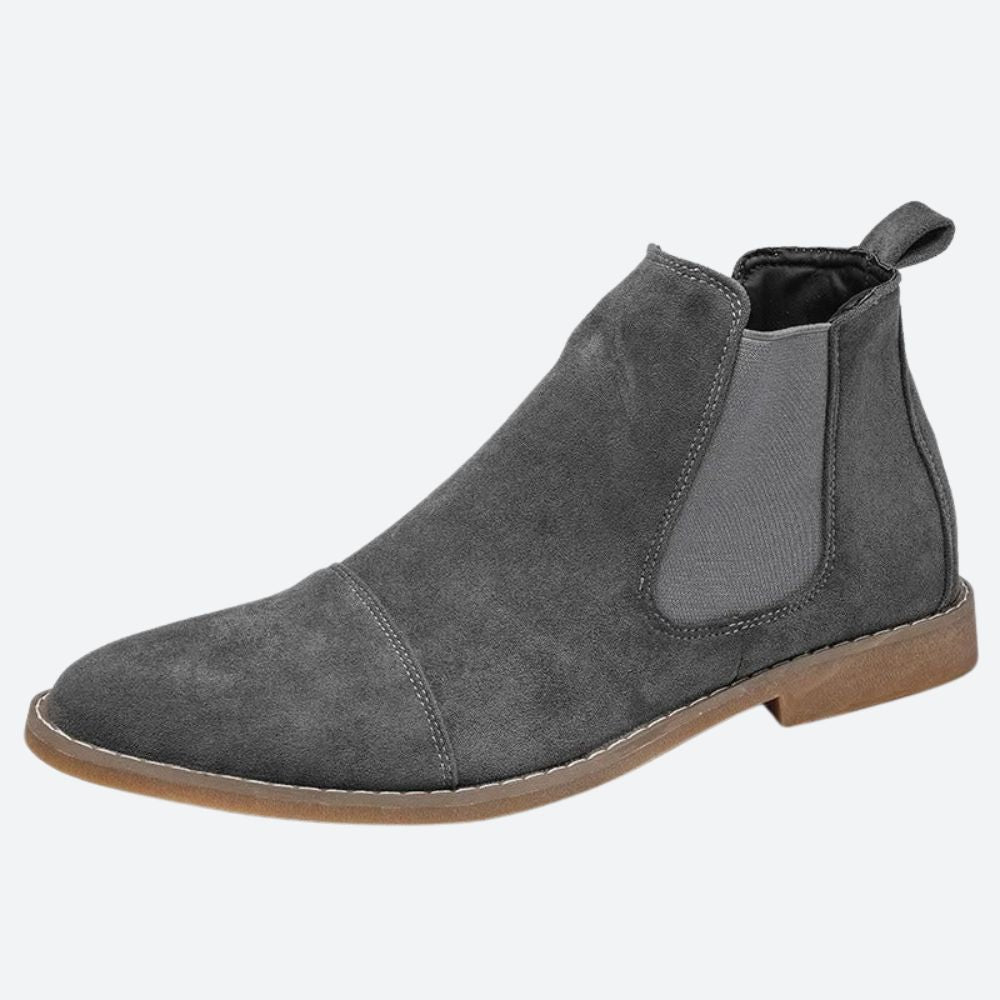 Klassische Wildleder Chelsea Boots für Herren