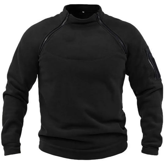 Taktischer Militär-Zipper-Sweatshirt