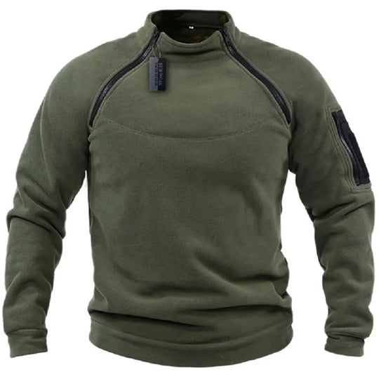 Taktischer Militär-Zipper-Sweatshirt
