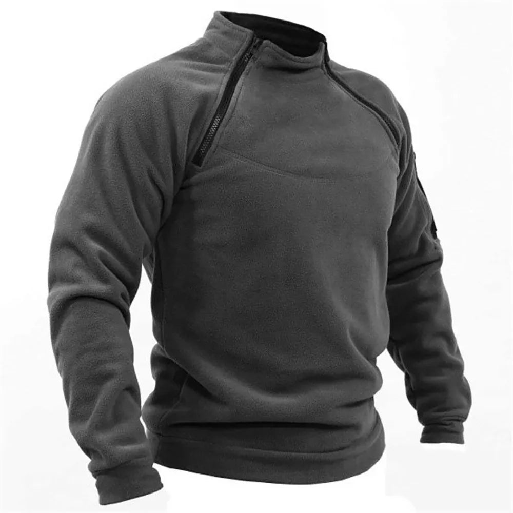 Taktischer Militär-Zipper-Sweatshirt