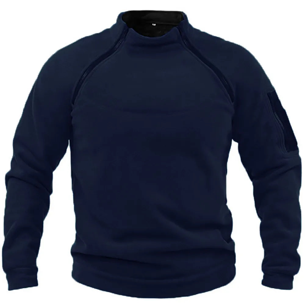 Taktischer Militär-Zipper-Sweatshirt