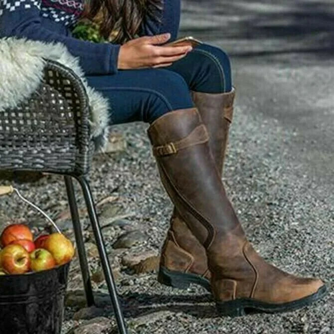 Damen Hochwasserdichte Stiefel mit Knöchelstütze Shopnory